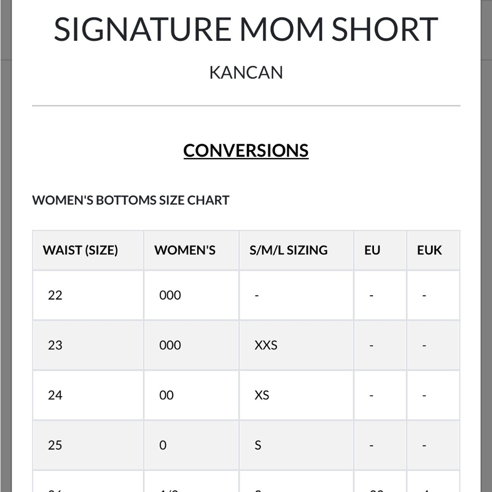 KanCan Signature Mom Fit Shorts NWT Buckle | Size 25 - Picture 5 of 9